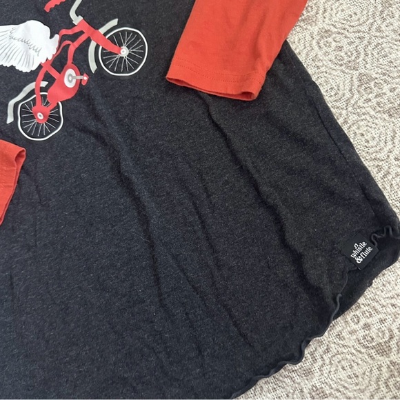 Whistle & Flute Flying Bicycle Baseball Tee | 9-10Y - Picture 4 of 6